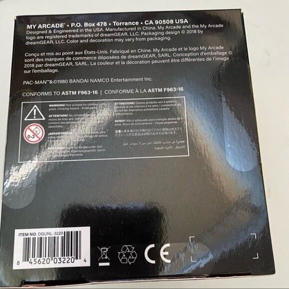 My Arcade Pac Man Micro Player Retro Arcade Full Color 2.75" Screen - Picture 6 of 8